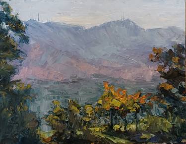 Original Landscape Paintings by Frederick Hurd