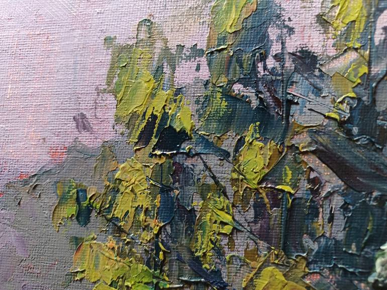 Original Documentary Landscape Painting by Frederick Hurd