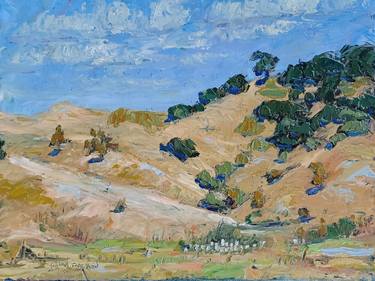 Original Impressionism Landscape Paintings by Frederick Hurd