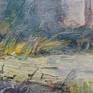 Detail, brush &amp; palette knife work.