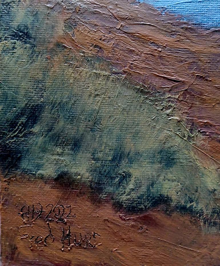 Original Documentary Water Painting by Frederick Hurd