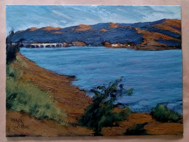 Original Documentary Water Painting by Frederick Hurd