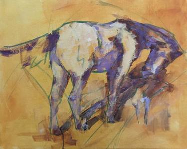 Print of Modern Horse Paintings by Nancy Long