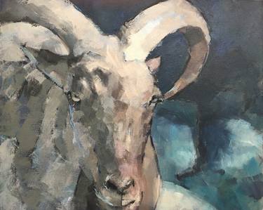 Original Abstract Animal Paintings by Nancy Long