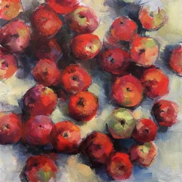 Print of Abstract Food Paintings by Nancy Long