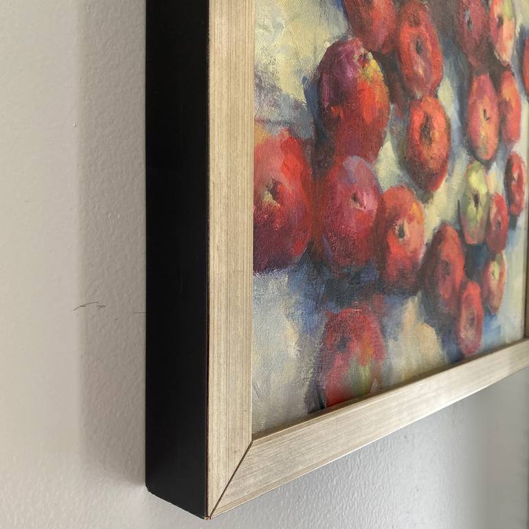 Original Abstract Still Life Painting by Nancy Long