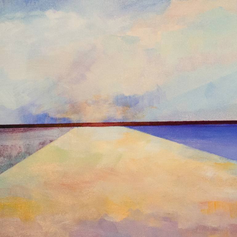 Original Abstract Landscape Painting by Nancy Long