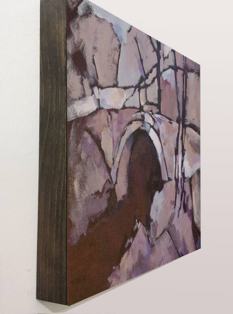 Original Abstract Landscape Painting by Nancy Long