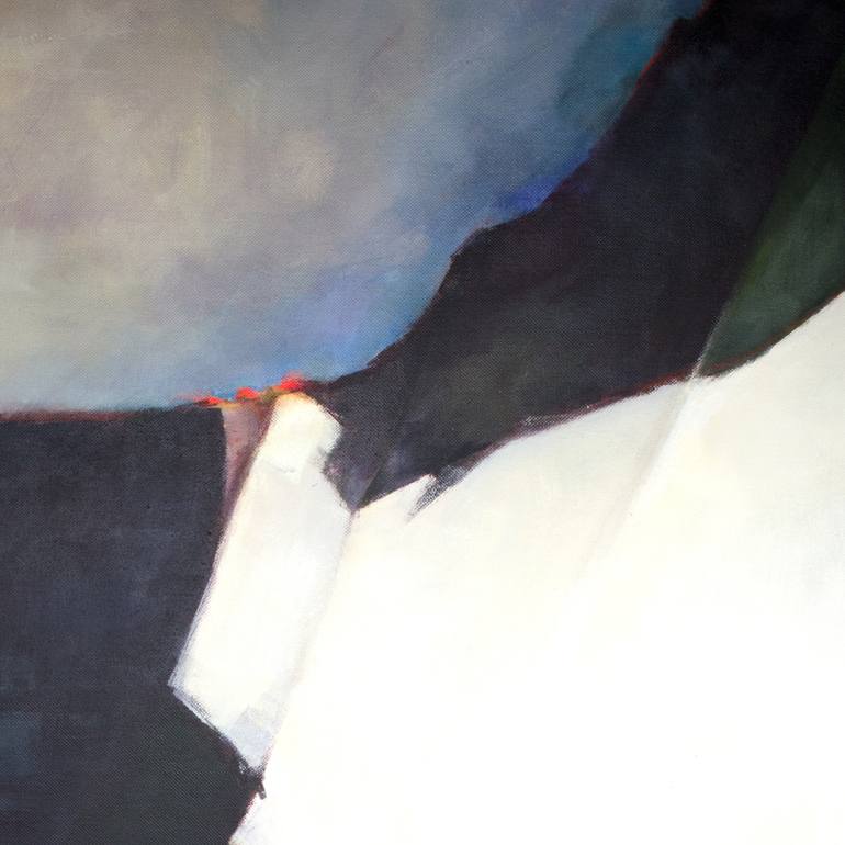 Original Minimalism Abstract Painting by Nancy Long