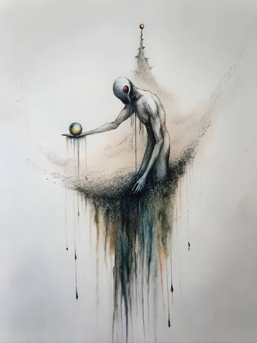 Original Contemporary Body Digital by Miguel Bruzual