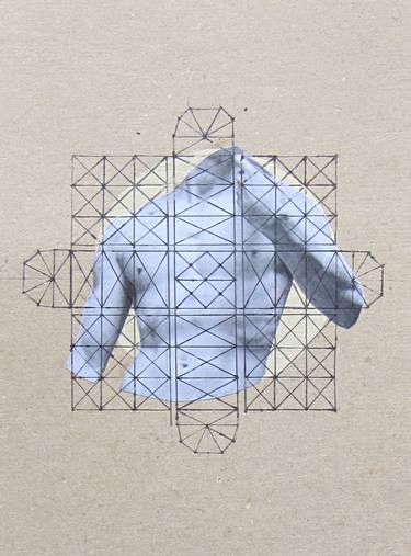 Print of Abstract Geometric Drawings by Karolina Kardas