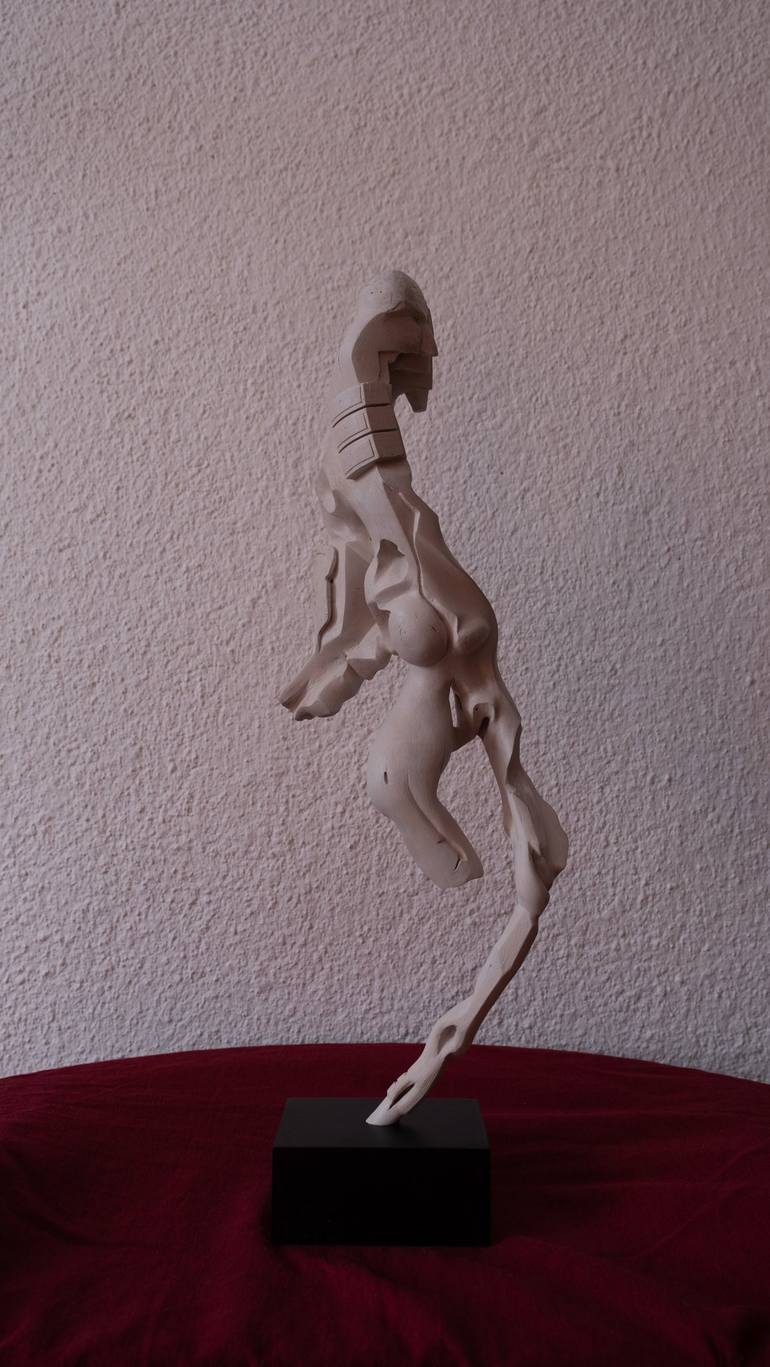 Original Surrealism Abstract Sculpture by Horia Morariu