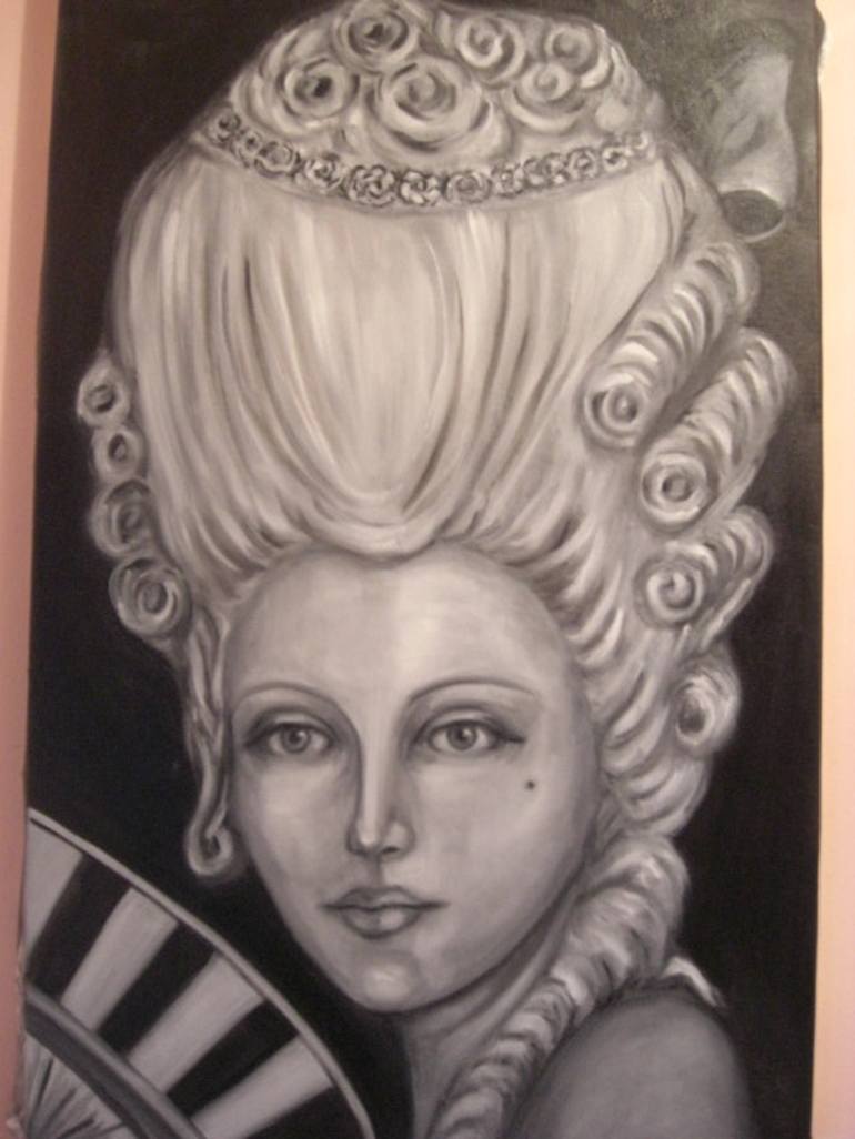 La Grande Coiffure Painting by Adrianne Moro | Saatchi Art