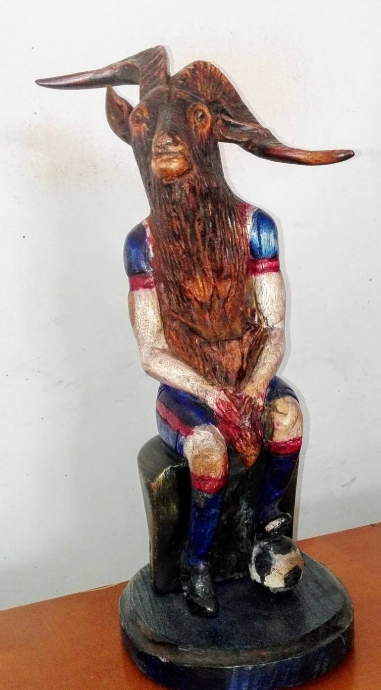 Original Figurative Animal Sculpture by Eufemio Lopez