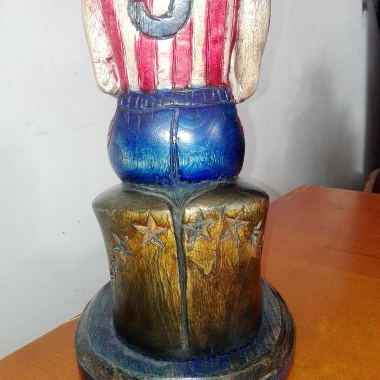 Original Figurative Animal Sculpture by Eufemio Lopez