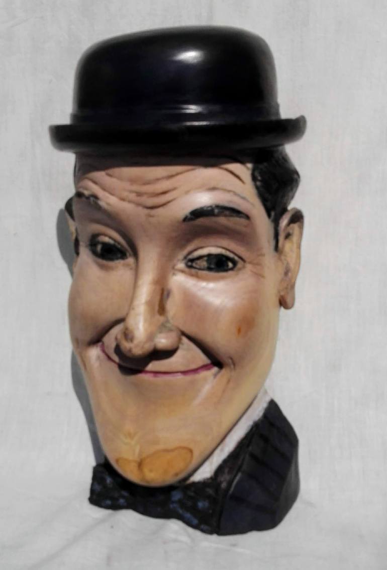 Original Other Pop Culture/Celebrity Sculpture by Eufemio Lopez