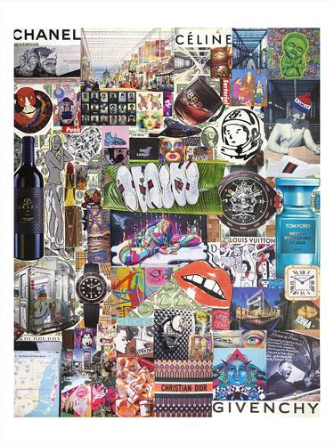 Print of Popular culture Collage by Justin Blount