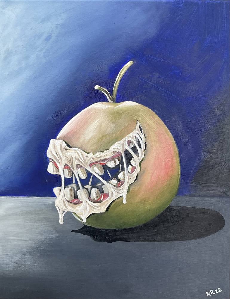 Bad apple Painting by Kurt Russell | Saatchi Art