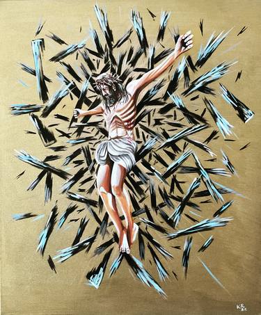 Print of Conceptual Religious Paintings by Kurt Russell