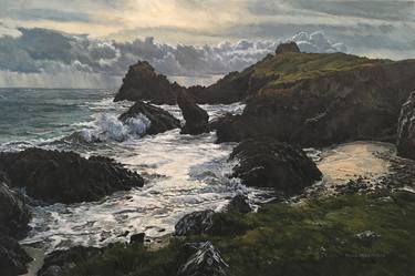 Original Figurative Seascape Paintings by Mark McLaughlin