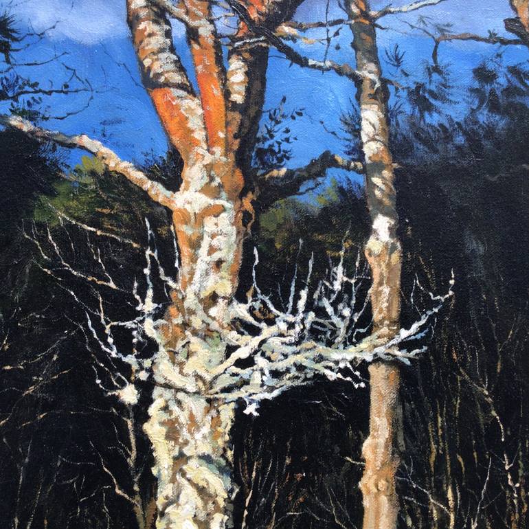 Original Figurative Landscape Painting by Mark Mclaughlin