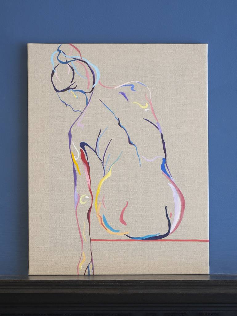 Original Nude Painting by Helen Stotesworthy