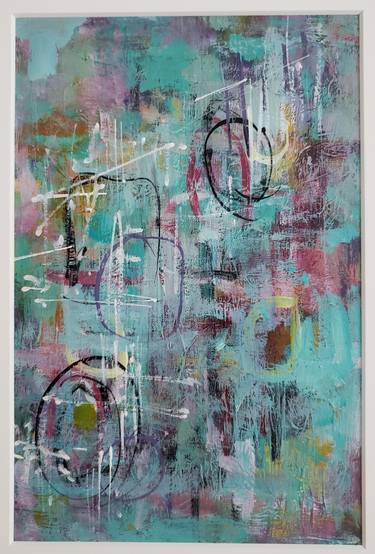 Original Abstract Expressionism Abstract Paintings by Laurie Henry