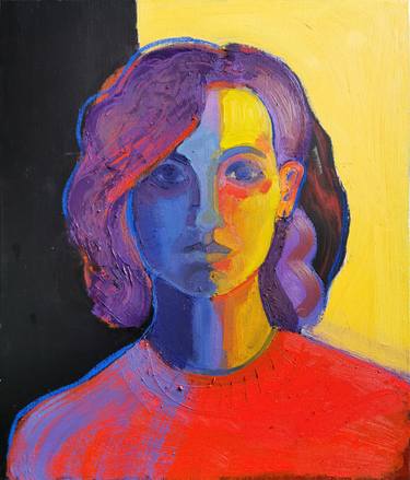 Print of Portrait Paintings by Gergana Balabanova