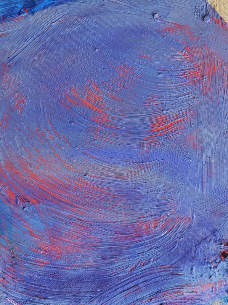 Original Modernism Abstract Painting by Gergana Balabanova