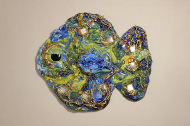 Unique Ceramic New Art Fish Diamond Reef thumb