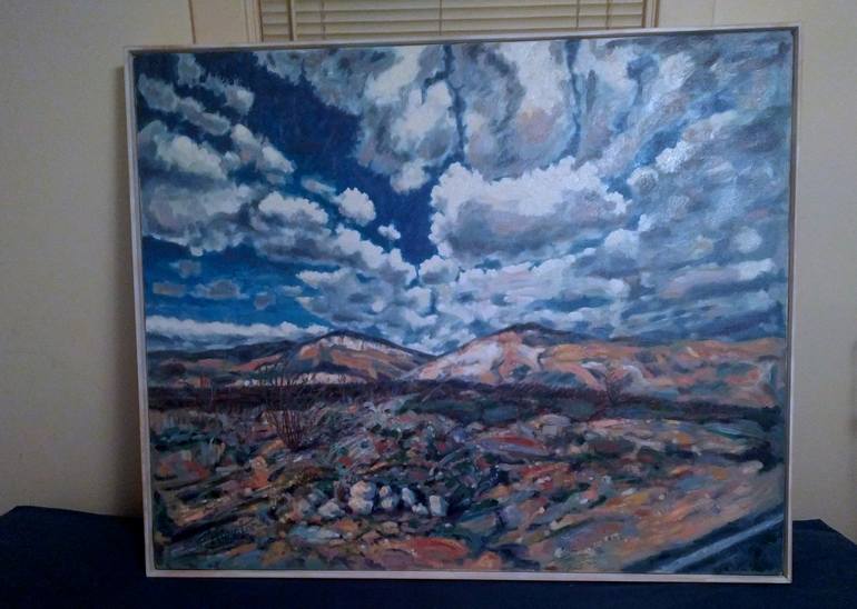 Original Expressionism Landscape Painting by Channing Houston