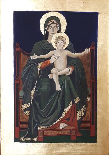 Print of Religious Paintings by Lynda Miller Baker