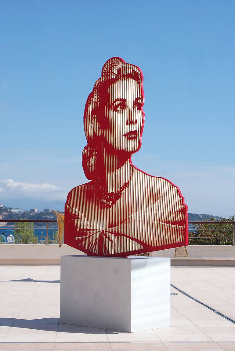 Original Pop Art Pop Culture/Celebrity Sculpture by Marcos Marin