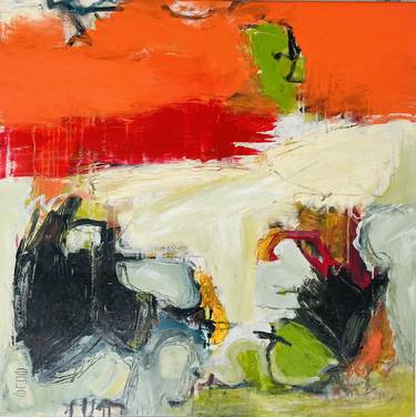 Original Abstract Expressionism Abstract Paintings by EGLE KURLIANSKAITE