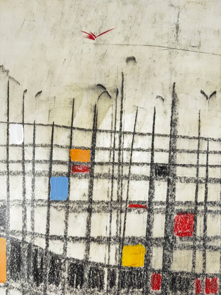 Original Conceptual Abstract Drawing by James Mckenna