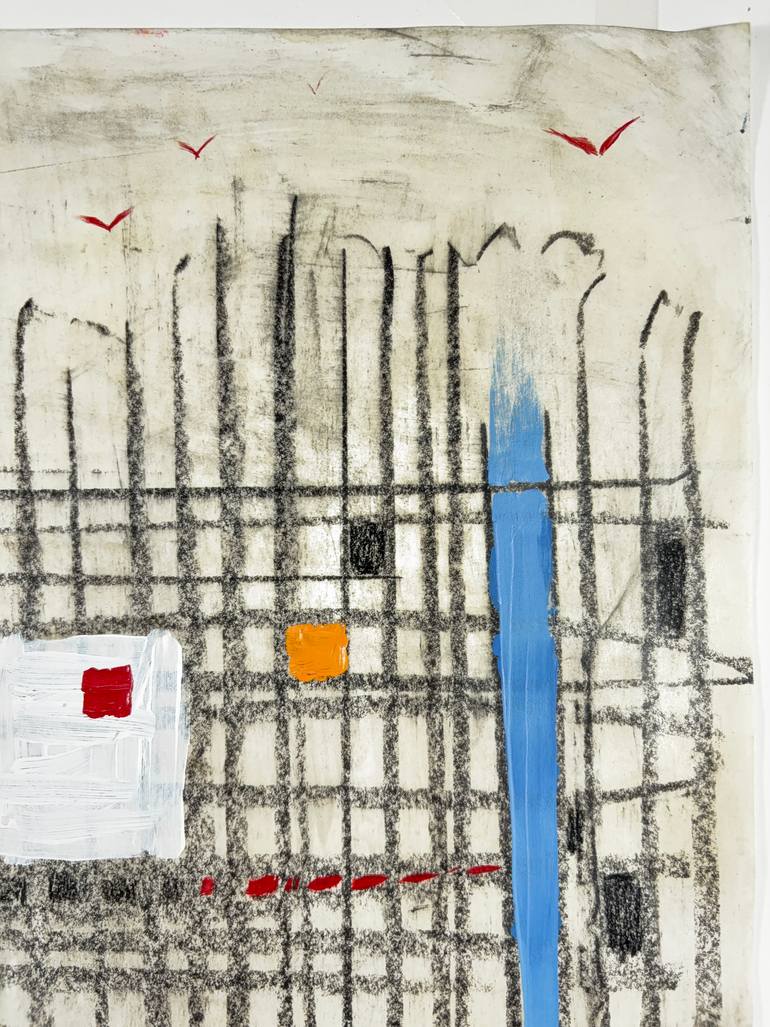 Original Conceptual Abstract Drawing by James Mckenna