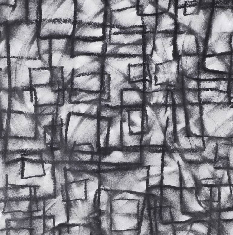 Original Abstract Drawing by James McKenna