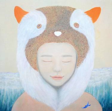 Print of Portrait Paintings by Moonsun Kim
