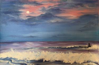 Original Fine Art Beach Paintings by Maria Kiseleva