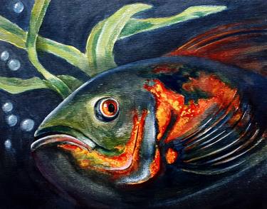 Print of Fine Art Fish Paintings by Tatyana Orlovetskaya