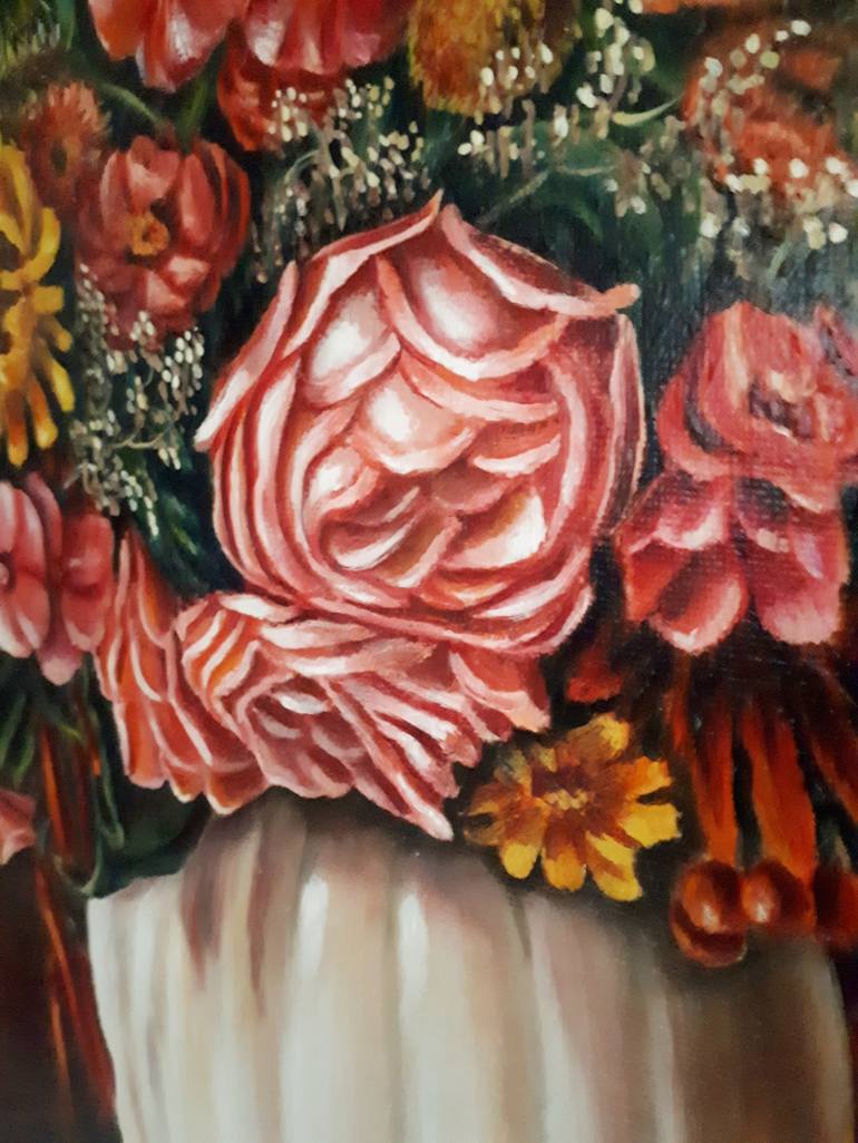 Original Floral Painting by Tatyana Orlovetskaya