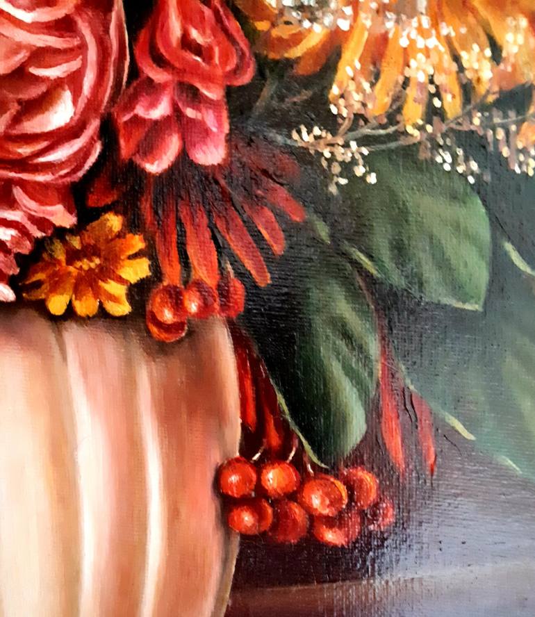 Original Floral Painting by Tatyana Orlovetskaya