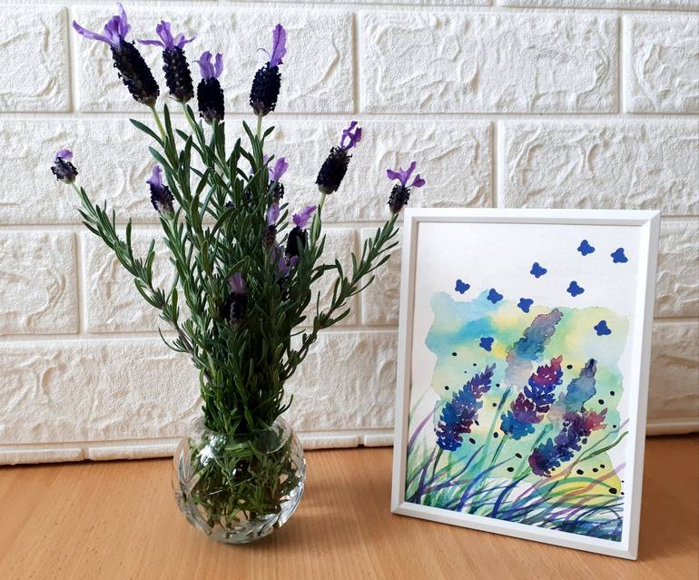 Original Floral Painting by Tatyana Orlovetskaya