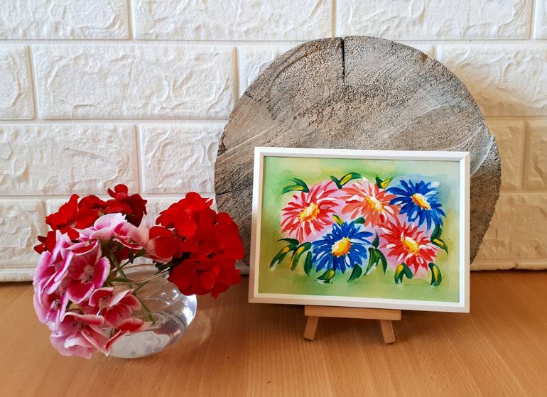 Original Floral Painting by Tatyana Orlovetskaya