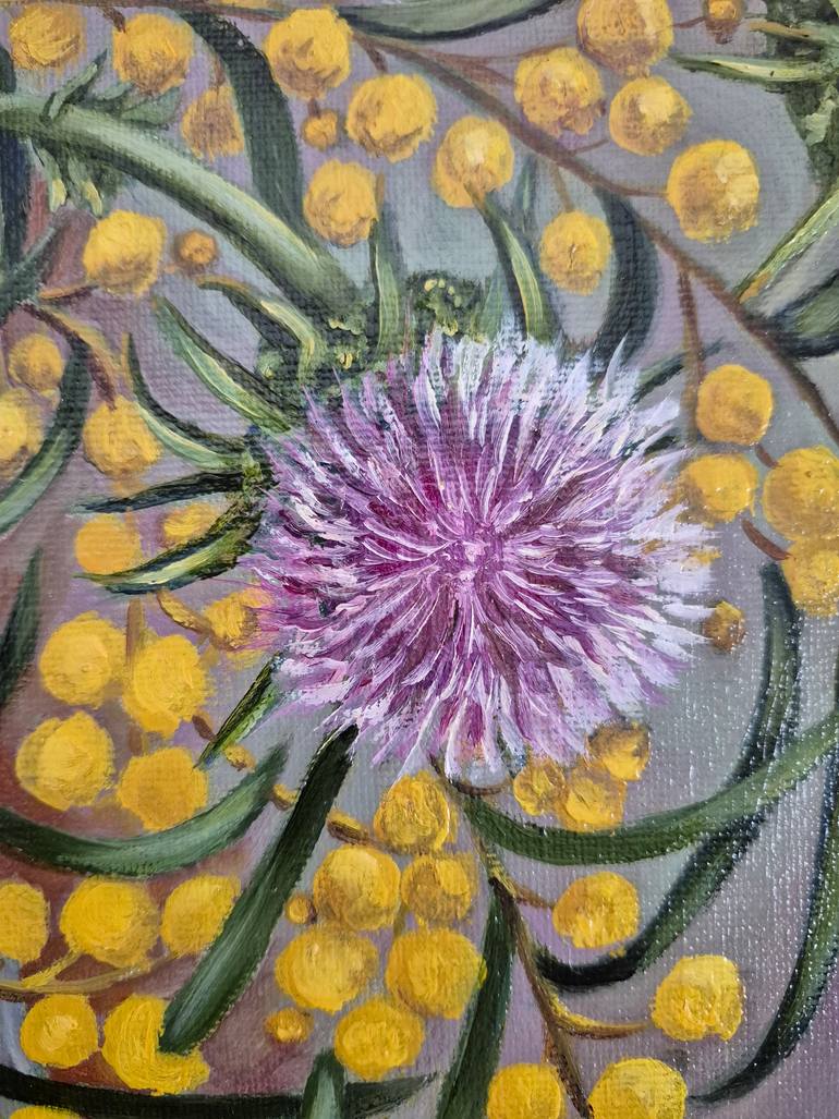 Original Figurative Floral Painting by Tatyana Orlovetskaya
