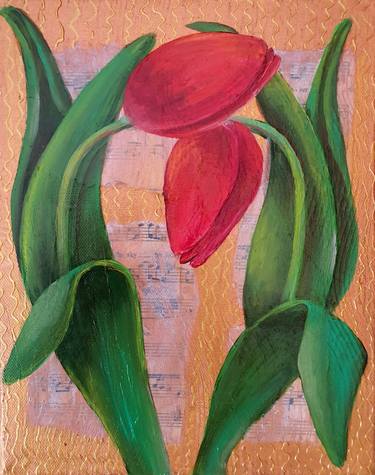 Print of Fine Art Floral Paintings by Tatyana Orlovetskaya