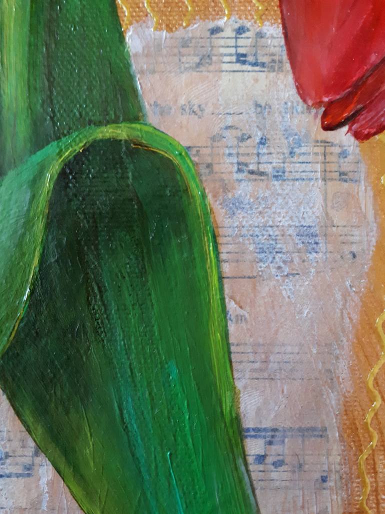 Original Figurative Floral Painting by Tatyana Orlovetskaya