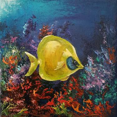 Print of Fish Paintings by Tatyana Orlovetskaya