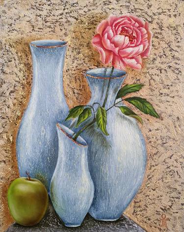 Original Fine Art Still Life Paintings by Tatyana Orlovetskaya