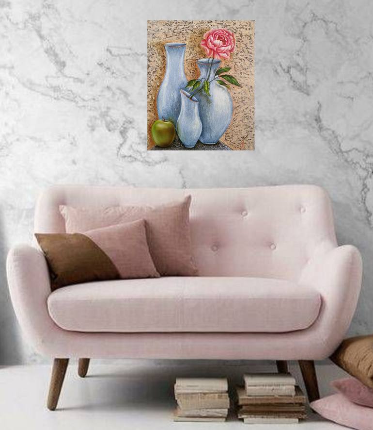 Family idyll Painting by Tatyana Orlovetskaya | Saatchi Art